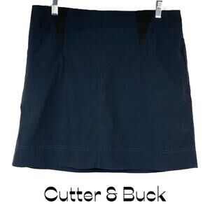 Cutter & Buck Gray Sports GorpCore Athletic Pickleball Tennis Skirt NWOT Size 6